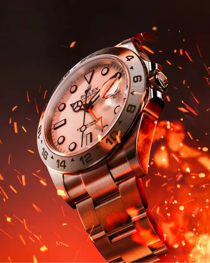 rolex explorer II watches - royal de versailles